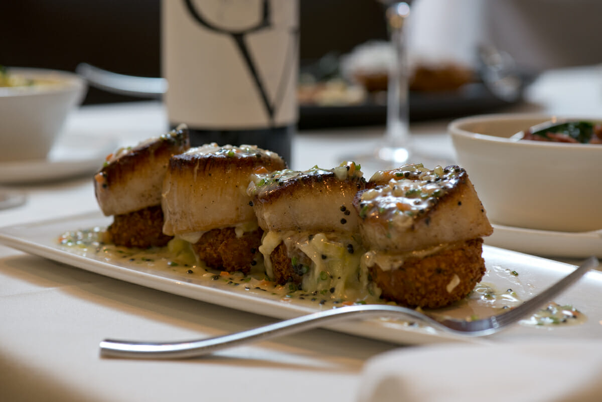 Maine Diver Scallops With American Caviar Butter Sauce Fruge Seafood Company